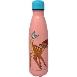 Borraccia Termica in Acciaio Inossidabile Disney Bambi 500 ml Turchese per Bambini e Ragazzi