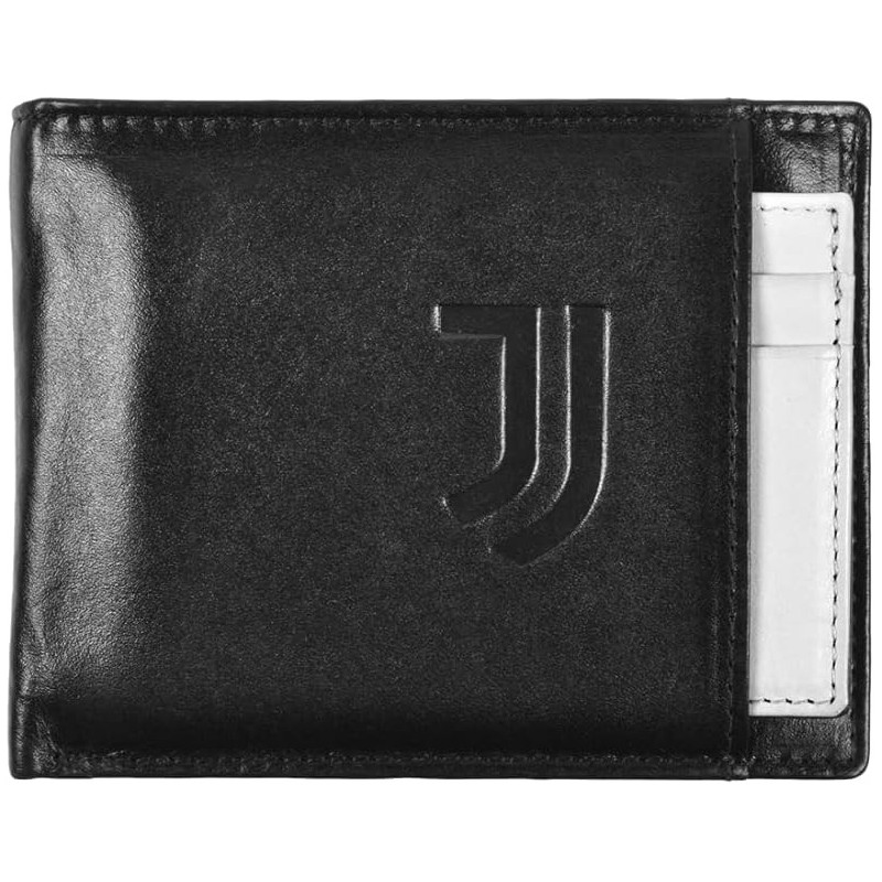 Portafoglio Juventus in Vera Pelle con Slot Porta Carte – Prodotto Ufficiale Enzo Castellano