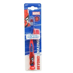 Spazzolino da Denti Spiderman Marvel – Setole Morbide, con Ventosa e Tappo
