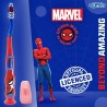 Spazzolino da Denti Spiderman Marvel – Setole Morbide, con Ventosa e Tappo
