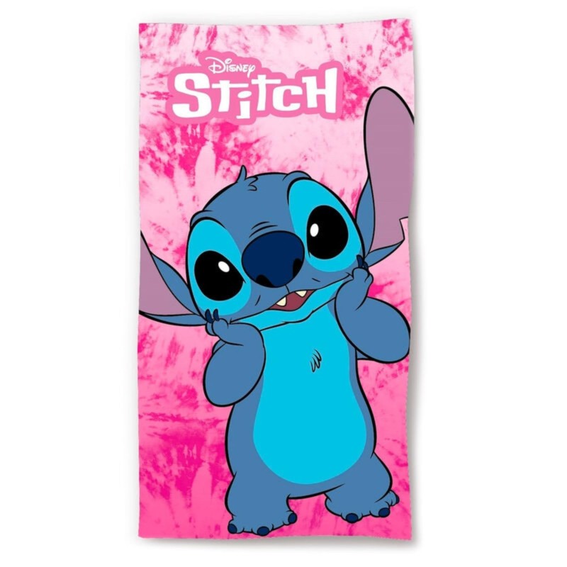 Telo Mare Piscina in Microfibra Stitch Disney – Asciugamano Morbido e Assorbente 70x140 cm
