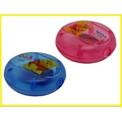 Expò 24 Temperamatite con Serbatoio Winnie the Pooh - Rosa e Celeste