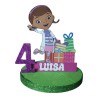 Centro Tavola 3D Dottoressa Peluche Disney - Compleanno Personalizzato
