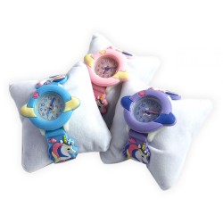 Orologio da Polso Bambina Le Kikke Unicorno – Colori Pastello con Confezione in Latta