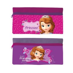 DISNEY BUSTINA PAITTA PORTACOLORI PRINCIPESSA SOFIA ASTUCCIO POCHETTE SCUOLA 21X12CM