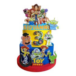 Torta Scenografica Toy Story Personalizzata – Altezza 70cm - Effetto 3D