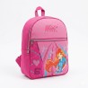 Zaino Asilo Winx Club Bloom 30cm Rosa Glitterato Zainetto Scuola Materna Bimbi