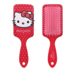 Spazzola Piatta Hello Kitty 3D – 22 cm, Design Gioioso e Funzionale per Capelli Lisci