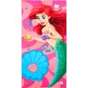 Telo Mare Disney Principessa Ariel 70x140cm - Asciugamano in Poliestere ad Asciugatura Rapida