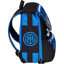 Zaino Scuola Estensibile Seven F.C. Inter – “Fino alla Vittoria” | Doppio Scomparto, Sdoppiabile, Porta Borraccia – Nero Blu