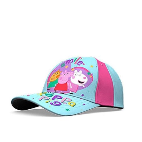 Cappellino Baseball Peppa Pig Originale – Visiera Parasole Regolabile (Taglia 54) – Cappello Estivo Bambina Sport e Tempo Libero