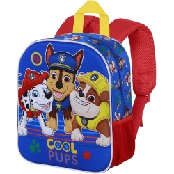 Kit Asilo 4 Pezzi Paw Patrol: Zainetto, Borraccia, Set Pappa e Astuccio Portapenne – Scuola Infanzia Bambini