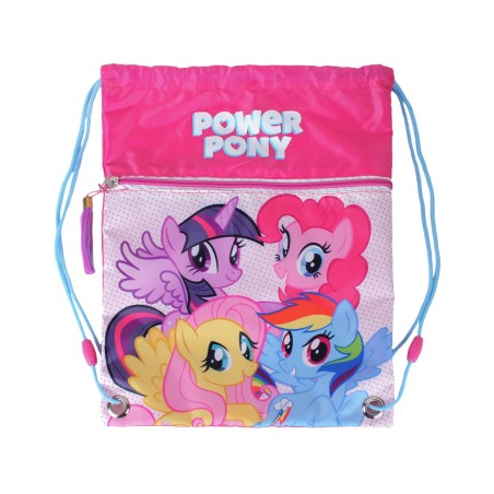 "Sacca Borsa My Little Pony Disney da Passeggio - Palestra-Scuola CM. 40, Accessorio Pratico e Colorato"