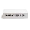 Base in Polistirolo Rettangolare 20X30 cm Altezza 5 cm – Supporto per Torte a Piani e Cake Design Professionale
