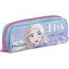 Astuccio Portapenne Frozen Disney – Scuola Bambine, Zip, Ecopelle Iridescente – Seven 22x9x5 cm