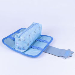 Astuccio Tombolino Multiscomparto Frozen II Disney – Elsa & Olaf – Portacolori con Zip e Velcro 22x12x7 cm