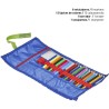 Astuccio Arrotolabile Avengers con Accessori – Marvel Portapenne Completo per Scuola Bambini