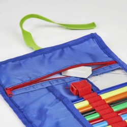 Astuccio Arrotolabile Avengers con Accessori – Marvel Portapenne Completo per Scuola Bambini