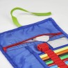 Astuccio Arrotolabile Avengers con Accessori – Marvel Portapenne Completo per Scuola Bambini