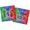 Coordinato Tavolo PJMASK Super Pigiamini – Kit Festa Completo per 8, 16, 24, 32 o 40 Bambini con Piatti, Bicchieri e Tovaglioli