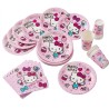 Coordinato Tavola Hello Kitty Fashion – Kit Festa per 8, 16, 24, 32 o 40 Invitati