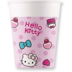 Coordinato Tavola Hello Kitty Fashion – Kit Festa per 8, 16, 24, 32 o 40 Invitati