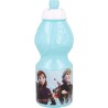 Borraccia Plastica Frozen Disney Anna Elsa in plastica con Becuccio Sport 400 ml