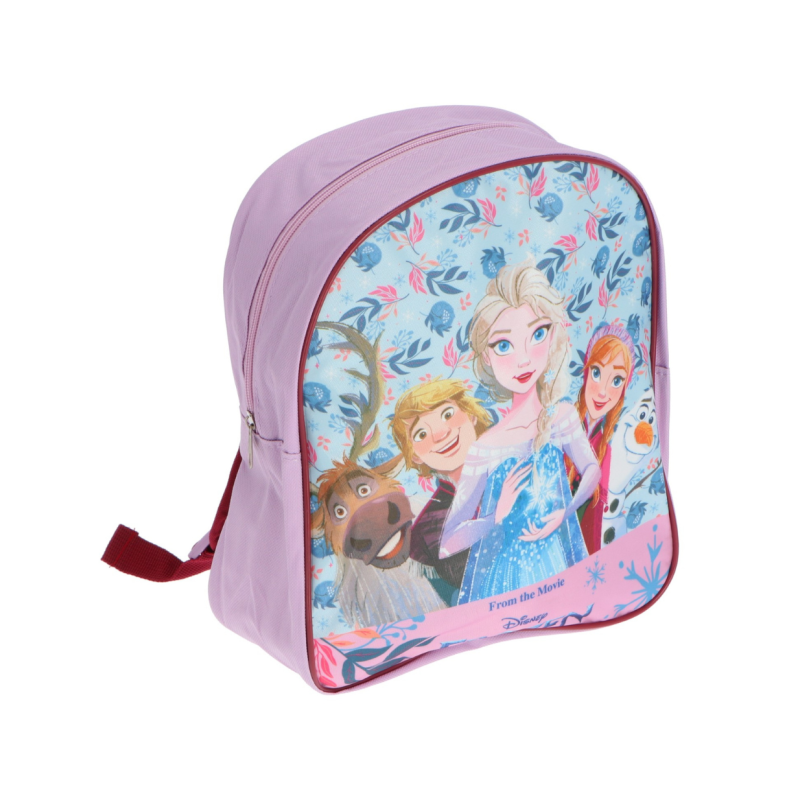 Zainetto Asilo Frozen Disney – Bimba 30x26x10 cm | Zaino Scuola Materna Elsa e Anna