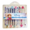 Set 12 Matite Frozen Disney con Gomme Sagomate – Maxi Blister Regalo e Pensierini Fine Festa Bambina