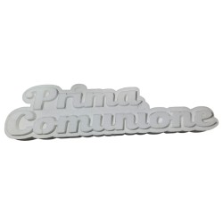Porta Confetti 2 in 1 Prima Comunione – Vassoio Decorativo con Scritta Elegante, Riutilizzabile e Robusto
