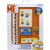 Set Accessori Minions 5 pezzi – Braccialetti, Collana e Adesivi – Scatola Regalo Fan Minions