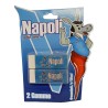 Blister 2 Gomme da Cancellare Napoli "Passione Eterna" – Gadget Ufficiale Scuola Bambini