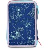 Astuccio 3 Zip Lilo & Stitch Seven - Set Scuola Bambini 43 Pezzi con Matite, Pennarelli, Forbici, Penne - Portapenne Disney