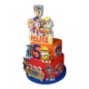 Torta Finta Compleanno Paw Patrol Personalizzata con Nome ed Età Polistirolo Decorativo – Decorazione Festa Bambini