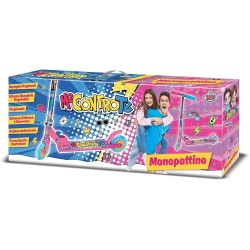 Monopattino Me Contro Te 2 Ruote – Manubrio Regolabile, Antiscivolo, Pieghevole, con Freno – Bambini 5+ Anni