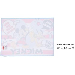 Tovaglietta Mickey e Pluto Disney in Tessuto Lavabile – 40x30 cm Resistente al Calore – Colazione, Pranzo, Bambini