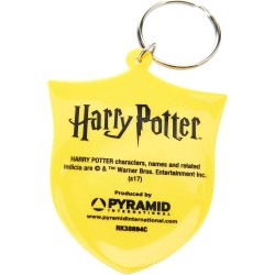 Portachiavi Harry Potter Hufflepuff in Gomma – Gadget Ufficiale, Idea Regalo per Fan, Collezione Hogwarts