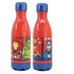 Borraccia Avengers 560 ml – Bottiglia in Plastica per Bambini con Personaggi Marvel