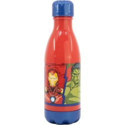 Borraccia Avengers 560 ml – Bottiglia in Plastica per Bambini con Personaggi Marvel