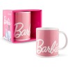 Tazza Mug Barbie in Ceramica 350ml – Tazza Latte con Confezione Regalo Idea Regalo Bambina