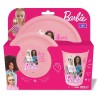 Set Piatti e Bicchiere ECO Barbie – Piatti e Bicchiere Riutilizzabili per Bambini – Per Scuola, Feste e Tempo Libero