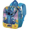 Zaino Asilo Bambini Stitch 3D – Con Tasche Laterali – Zainetto Disney Comodo e Capiente per Scuola e Tempo Libero