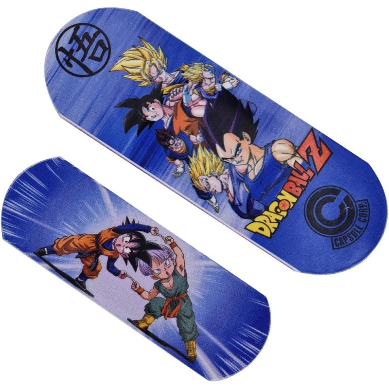 Cerotti Dragon Ball Z per Bambini – 24 Cerotti Colorati in Scatola di Metallo – Protezione Ferite – Misure Diverse