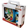 Set Pranzo Mickey Mouse Disney - Porta Merenda + Borraccia 400 ml - Scuola e Tempo Libero