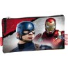 Astuccio Scuola Marvel 16 cm – Portapenne Capitan America e Iron Man – Idea Regalo Bambini