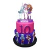 Torta Scenografica Monster High Personalizzata in Polistirolo – Decorazione Compleanno Bambina con Nome ed Età