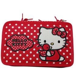 Astuccio Scuola Hello Kitty 3 Zip – Set Completo con 43 Accessori Giotto