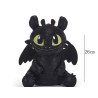 Peluche Furia Buia Toothless Dragon Trainer 30 cm – Morbido e Realistico, Idea Regalo Bambini