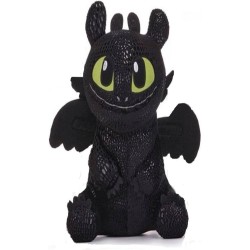 Peluche Toothless Furia Buia 34 cm – Dragon Trainer – Ufficiale, Morbido e Realistico, Idea Regalo Bambini