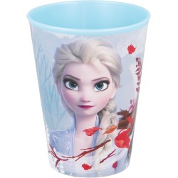 Bicchiere Bambini Frozen Disney 260 ml – Plastica Riutilizzabile, Leggero e Sicuro